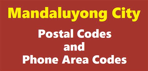 zip code of mandaluyong|ZIP Codes, Postal Codes, and Phone Area Codes of .